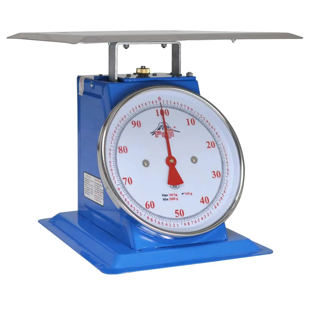 Fuji FTF-100L Dial Table Scale Flat Plate w/Lock 100kg