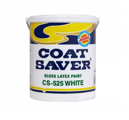 Coatsaver Gloss Latex WHT 4/1 (525-4L)
