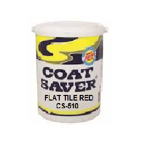 Coatsaver Latex Flat Tile Red 12/1 (510-1L)