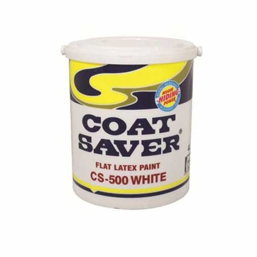 Coatsaver Latex Flat WHT 4/1 (500-4L)