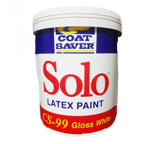 Coatsaver Solo Gloss Latex White 1L (CS-99)