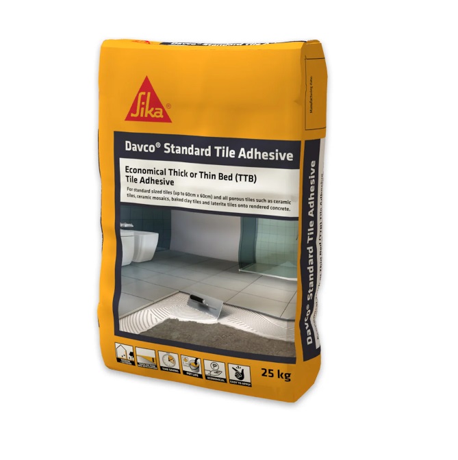 Davco Dustless HD Tile Adhesive 25kg