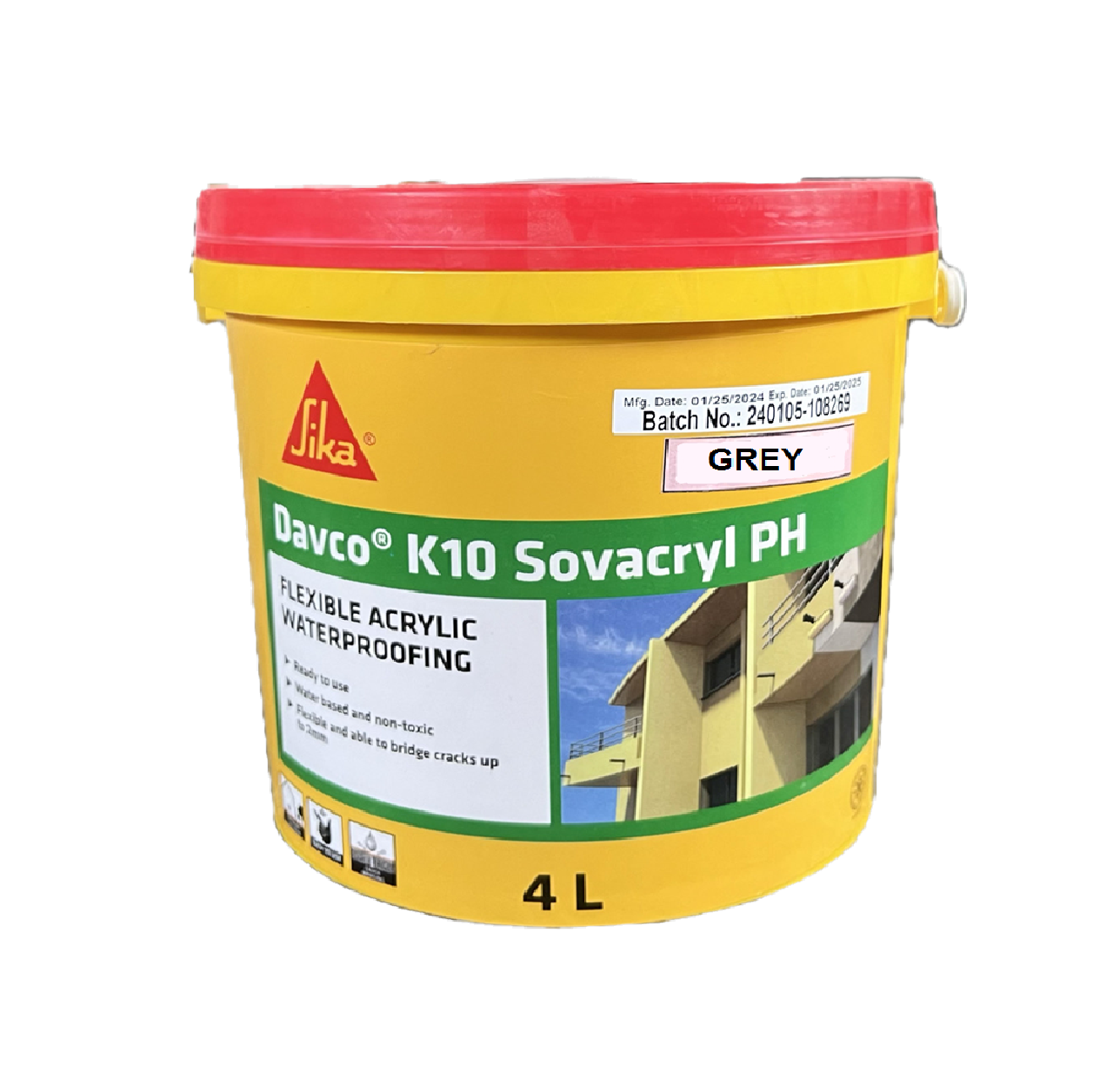 Davco K10 Sovacryl PH Gray 4L