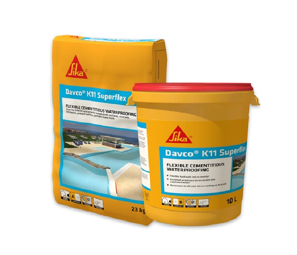 Davco K11 Superflex A&B 34kg Pail