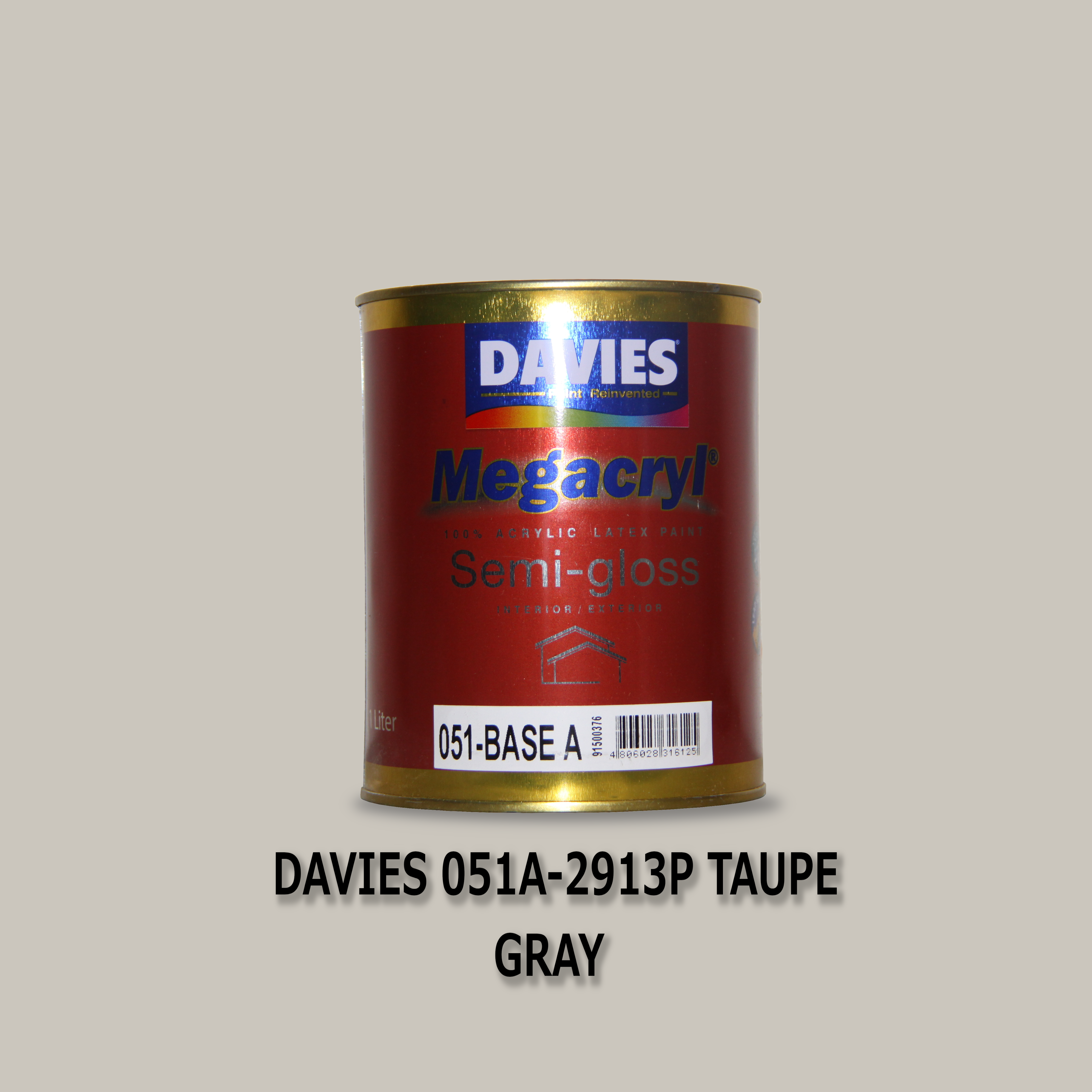 DAVIES 051A-2913P TAUPE GRAY 
