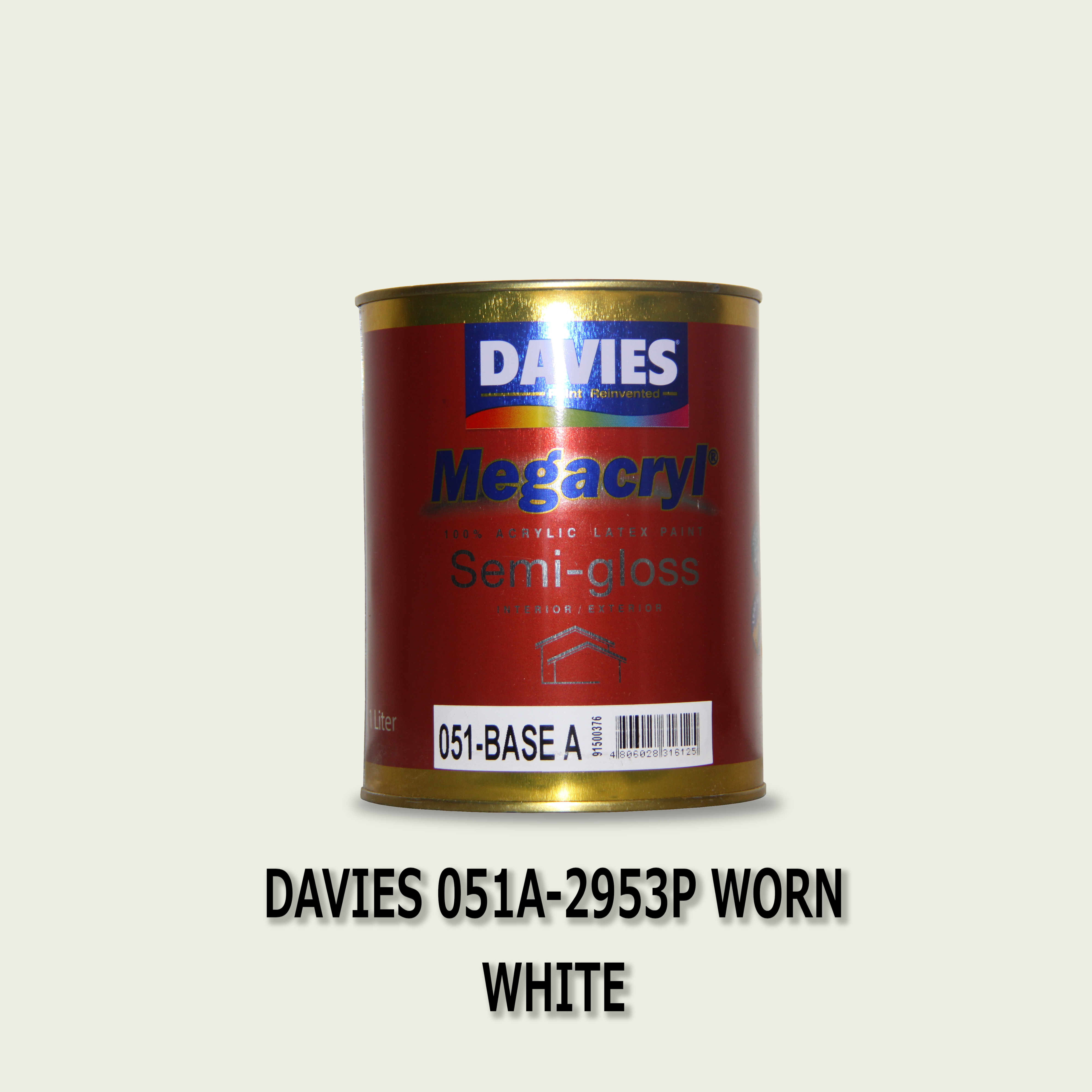 DAVIES 051A-2953P WORN WHITE