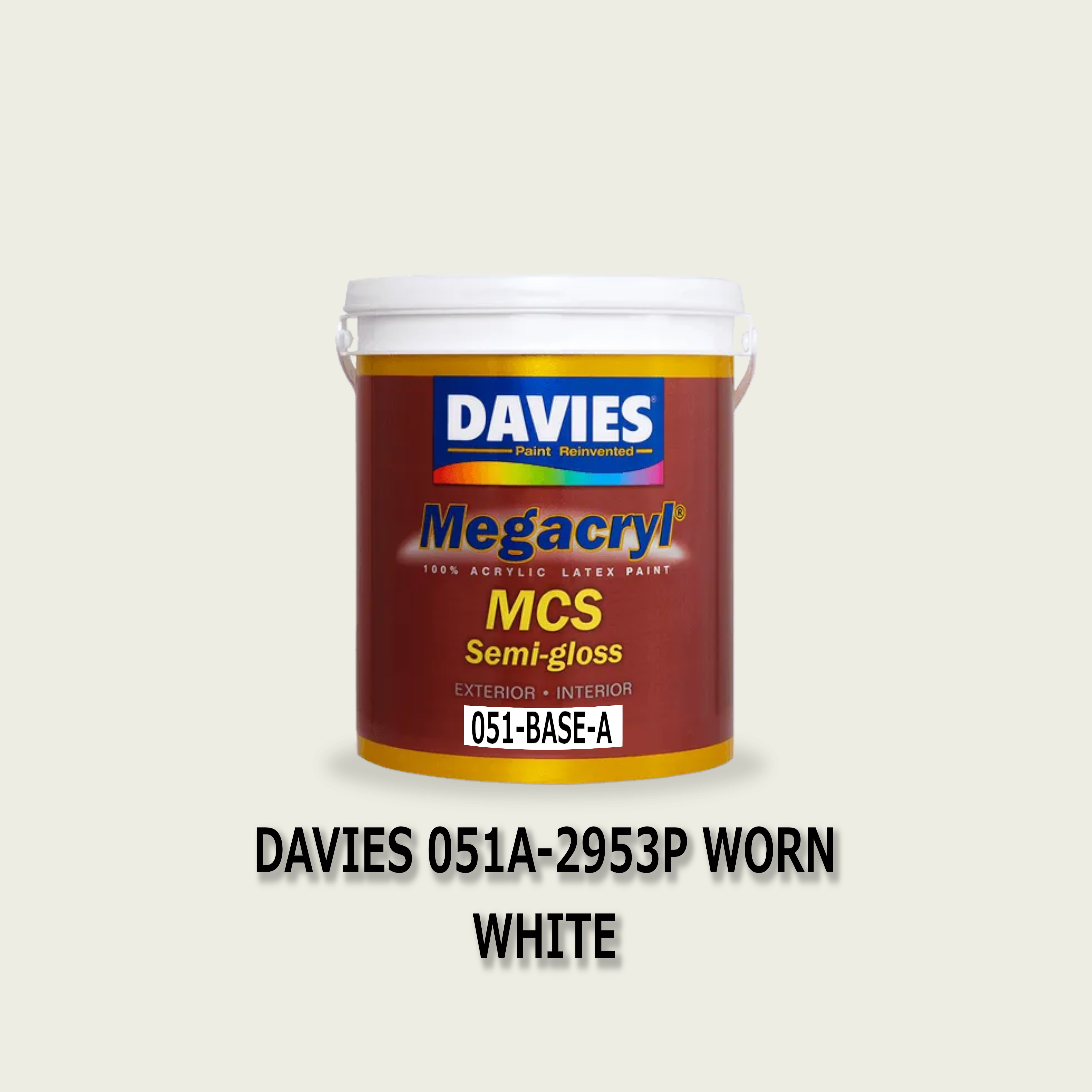 DAVIES 051A-2953P WORN WHITE