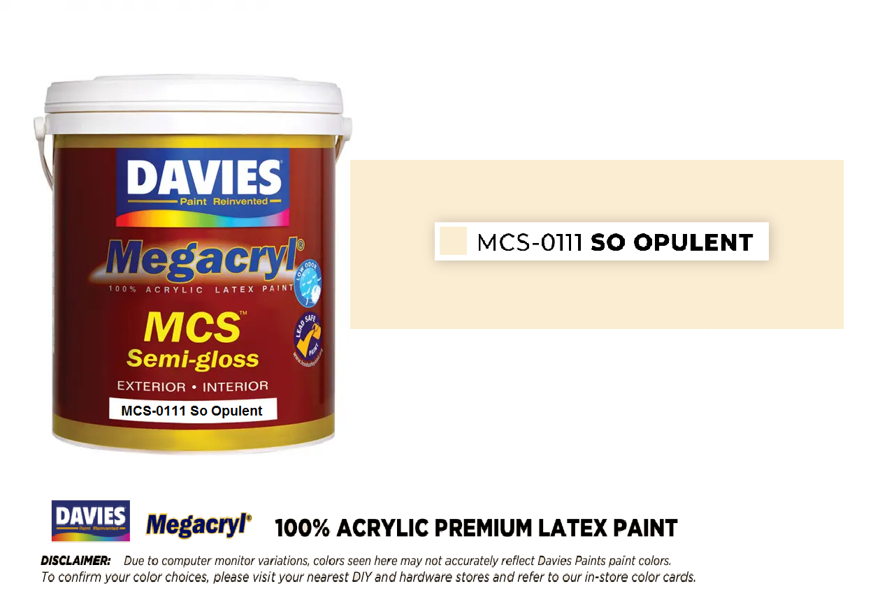 DAVIES 051A-MCS-0111 SO OPULENT