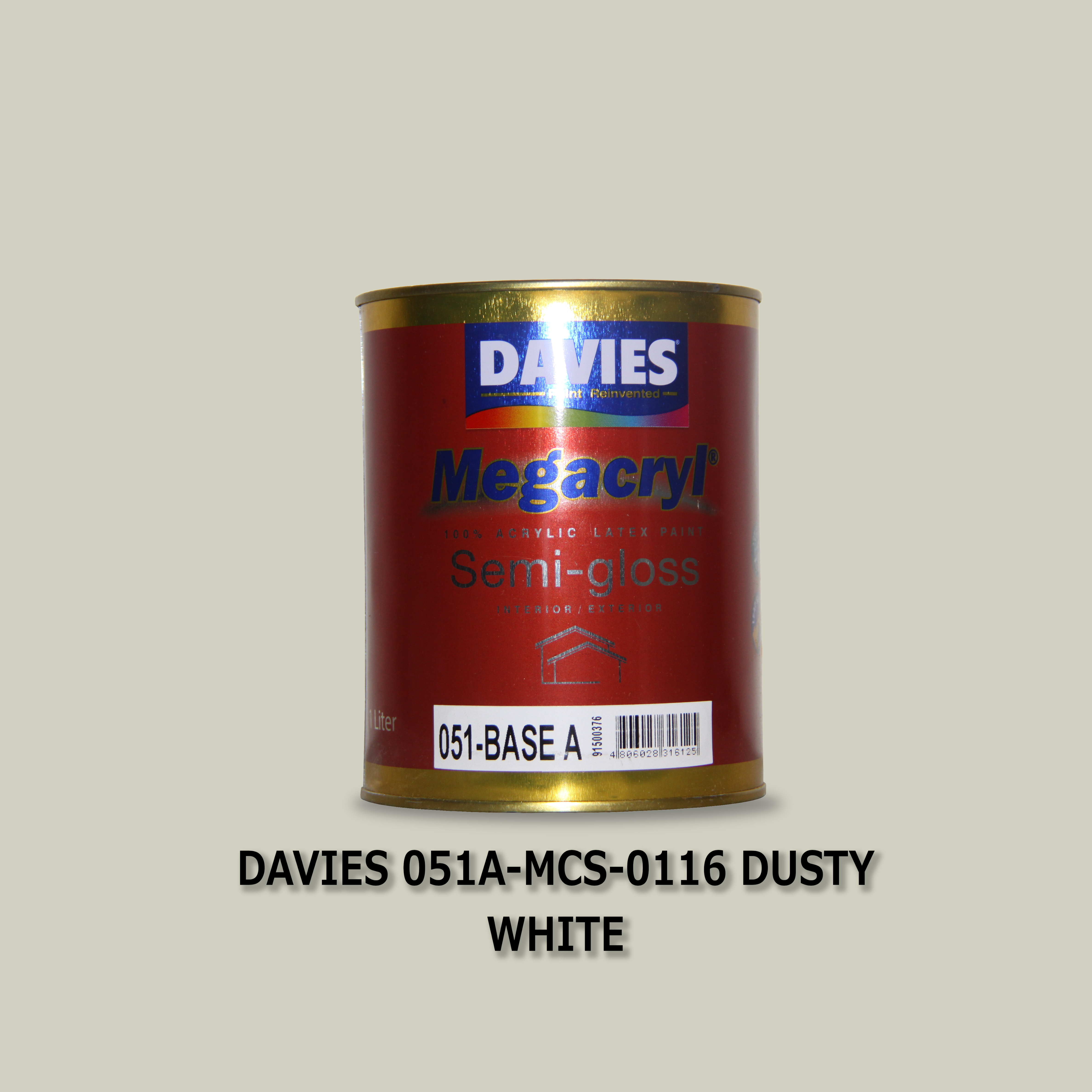 DAVIES 051A-MCS-0116 DUSTY WHITE