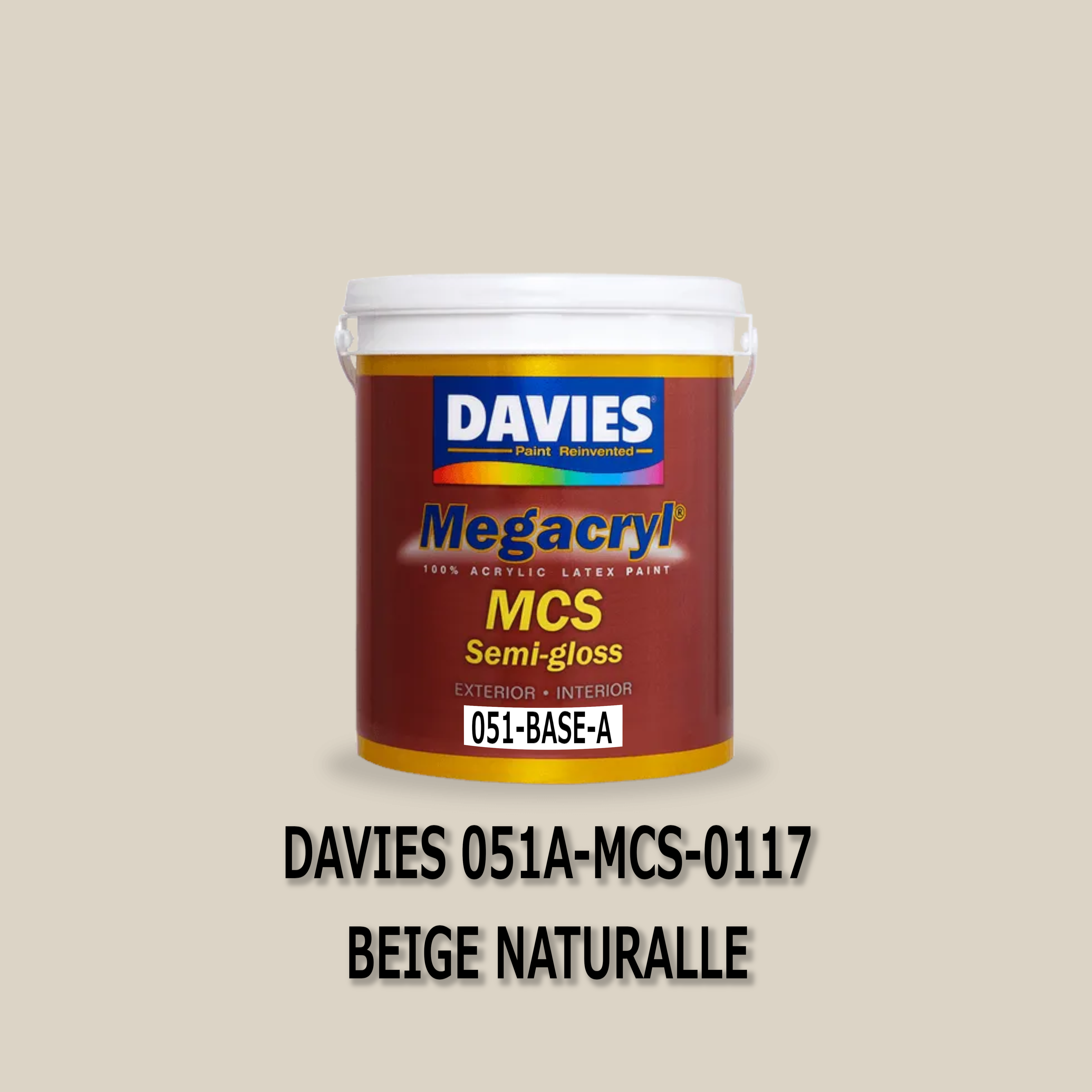 DAVIES 051A-MCS-0117 BEIGE NATURALLE