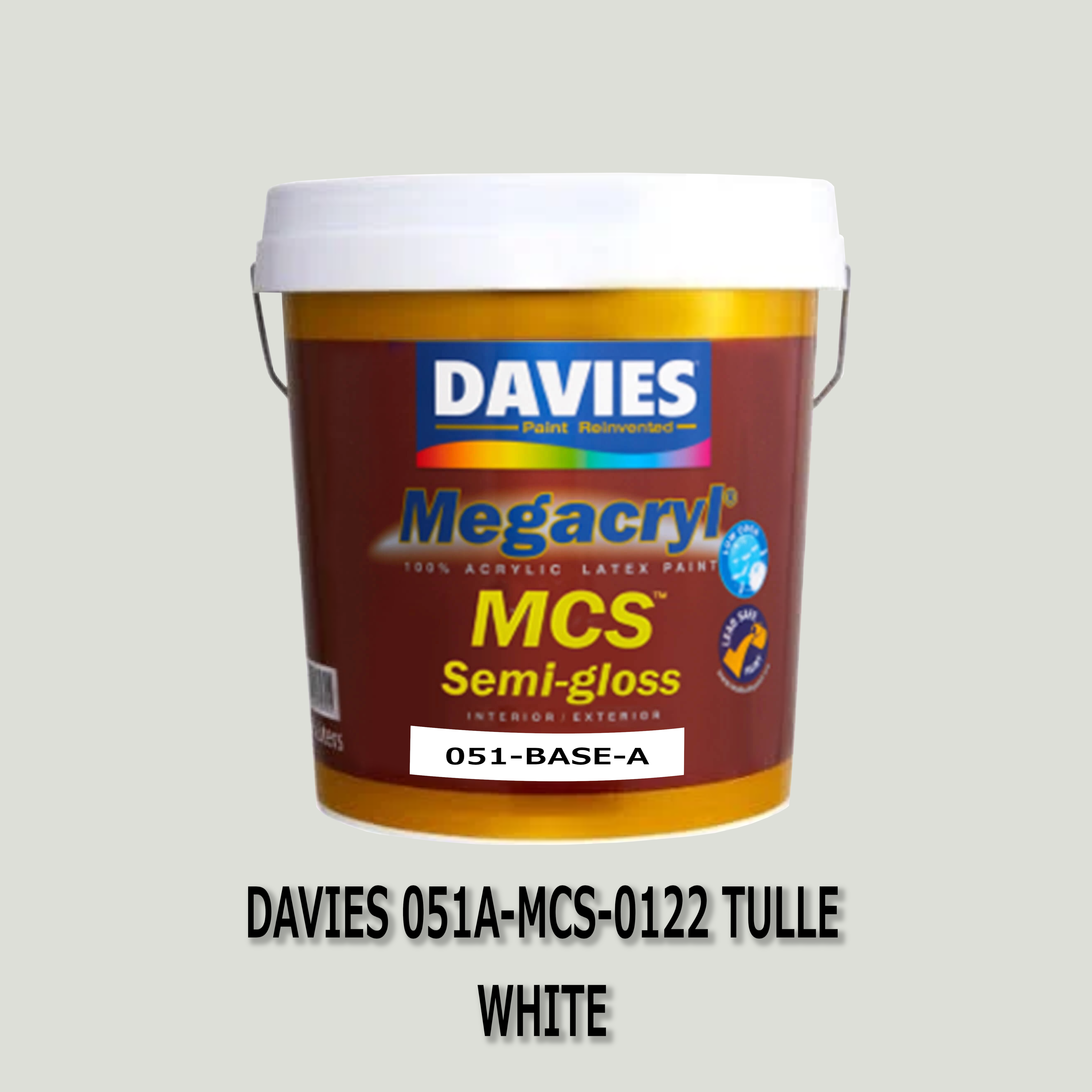 DAVIES 051A-MCS-0122 TULLE WHITE