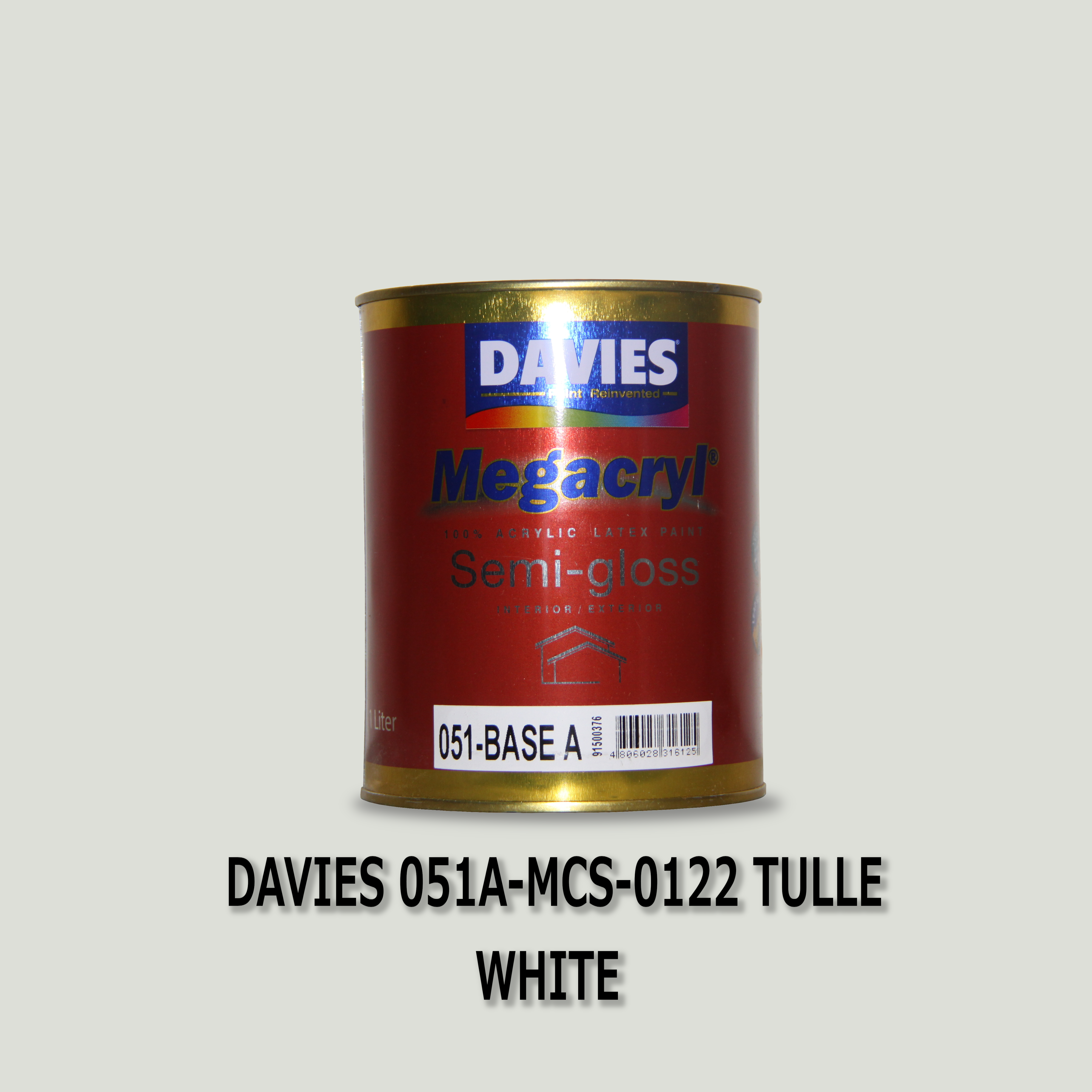 DAVIES 051A-MCS-0122 TULLE WHITE 
