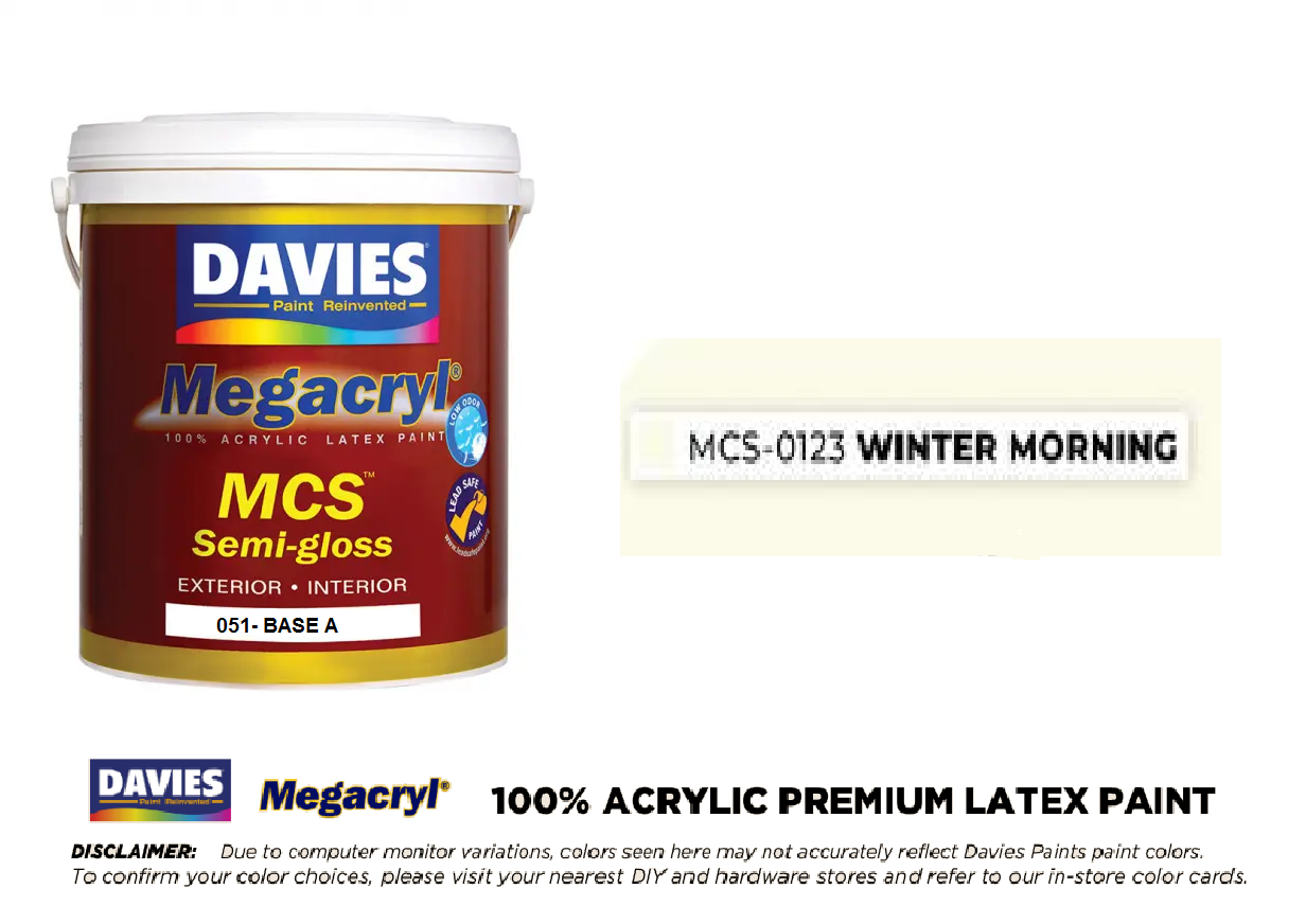 DAVIES 051A-MCS-0123 WINTER MORNING