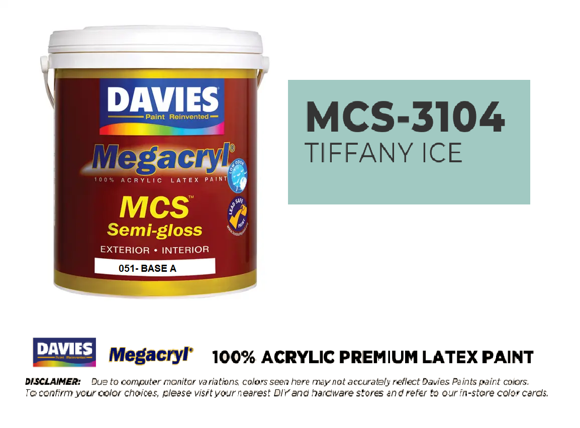DAVIES 051A-MCS-3104 TIFFANY ICE