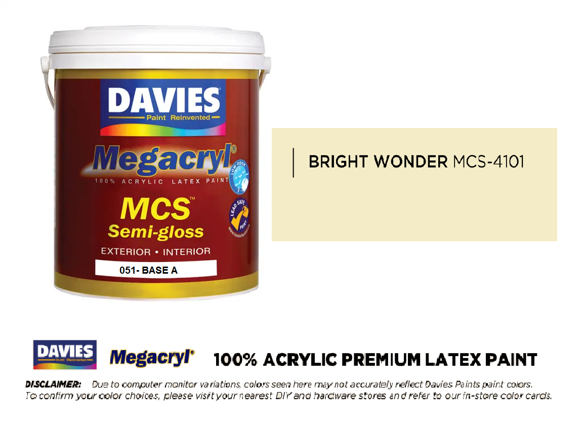 DAVIES 051A-MCS-4101 BRIGHT WONDER
