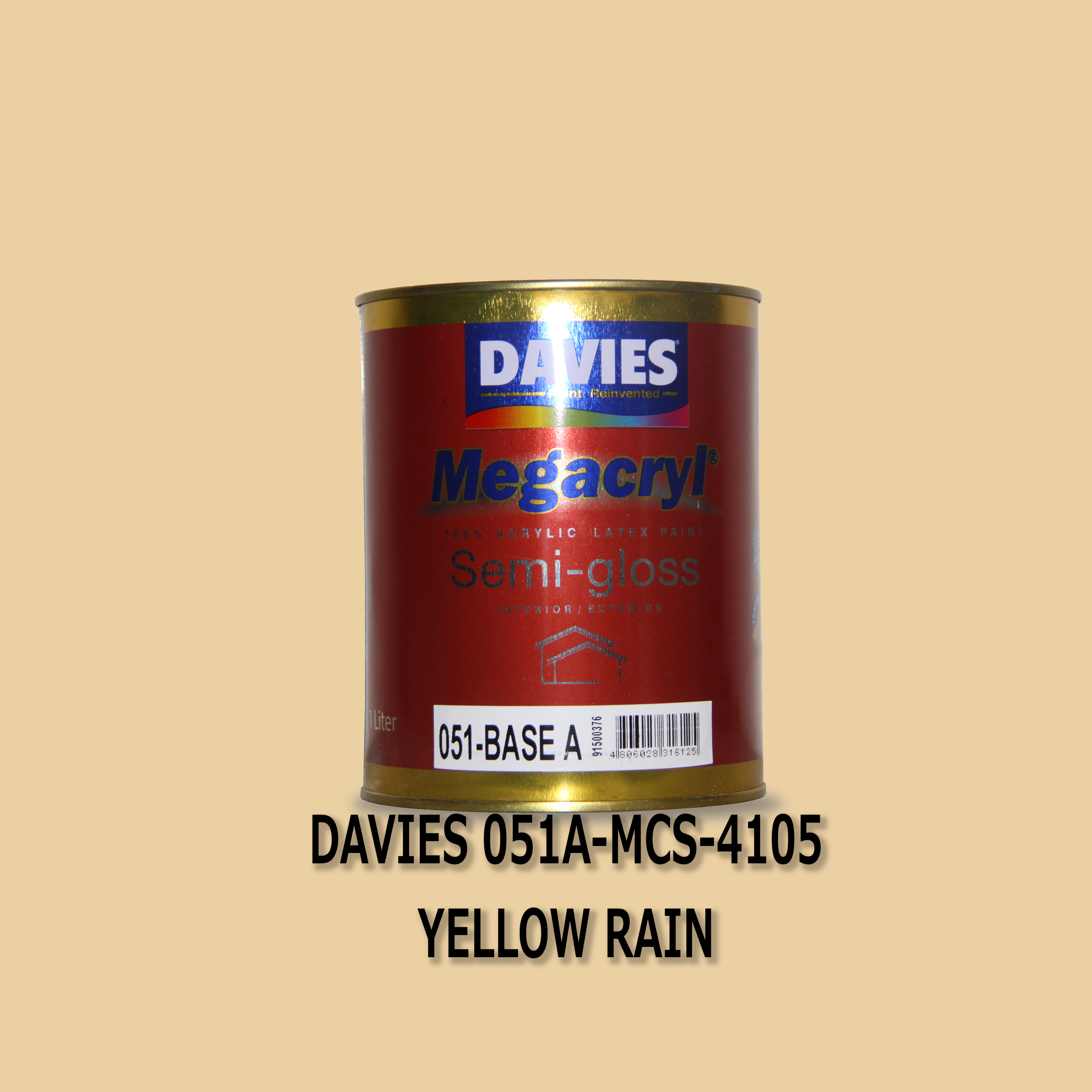 DAVIES 051A-MCS-4105 YELLOW RAIN