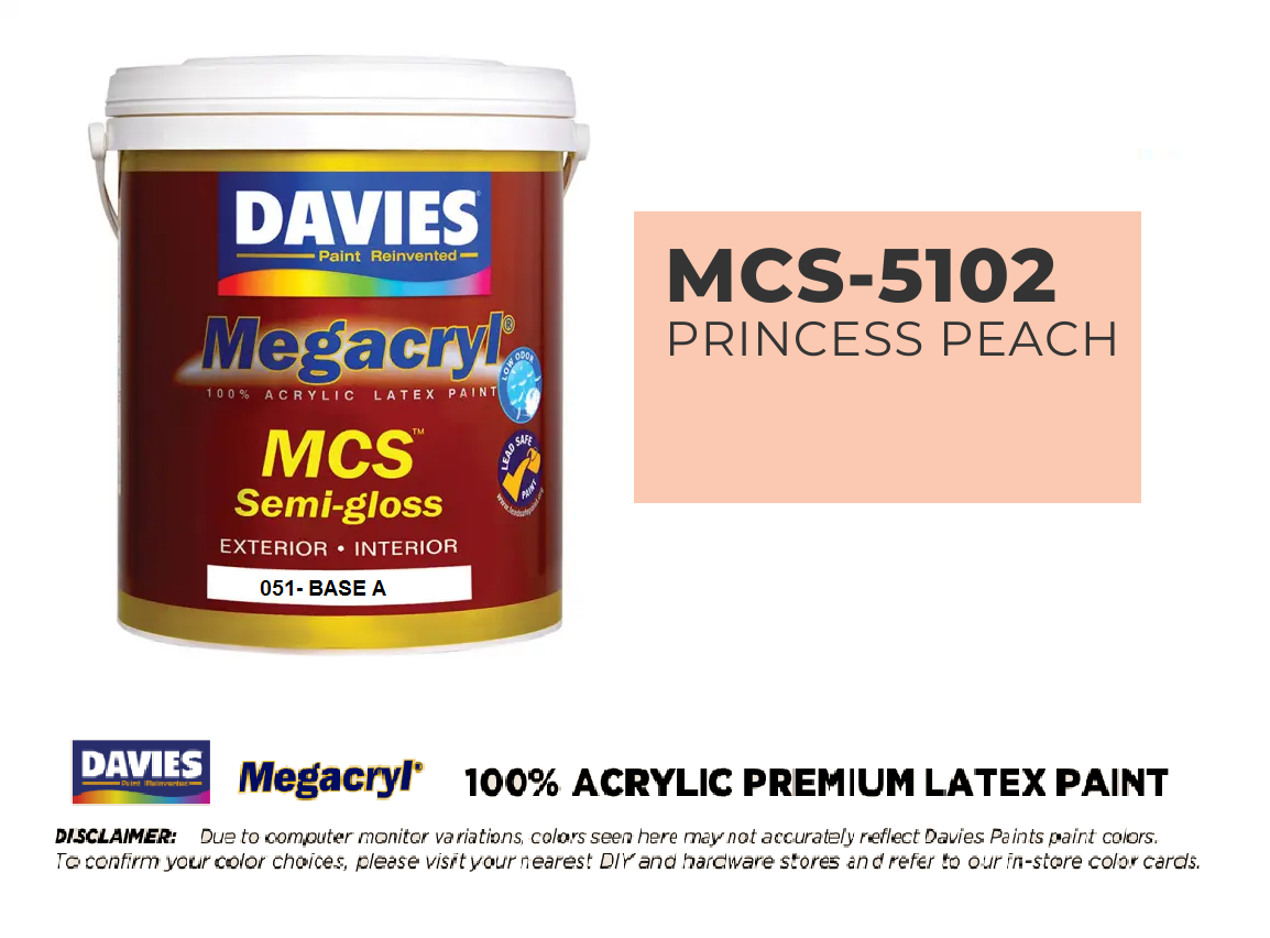 DAVIES 051A-MCS-5102 PRINCESS PEACH