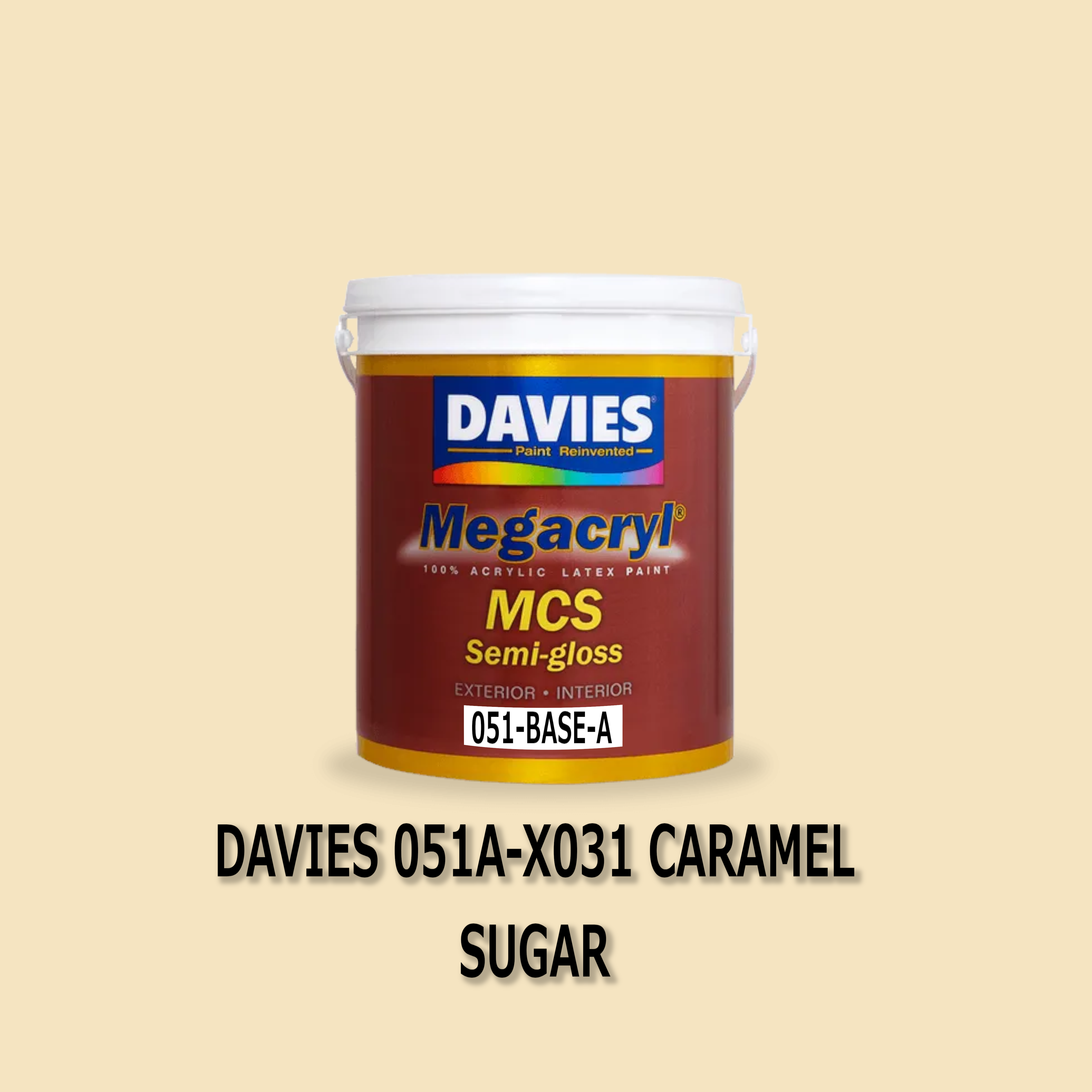 DAVIES 051A-X031 CARAMEL SUGAR
