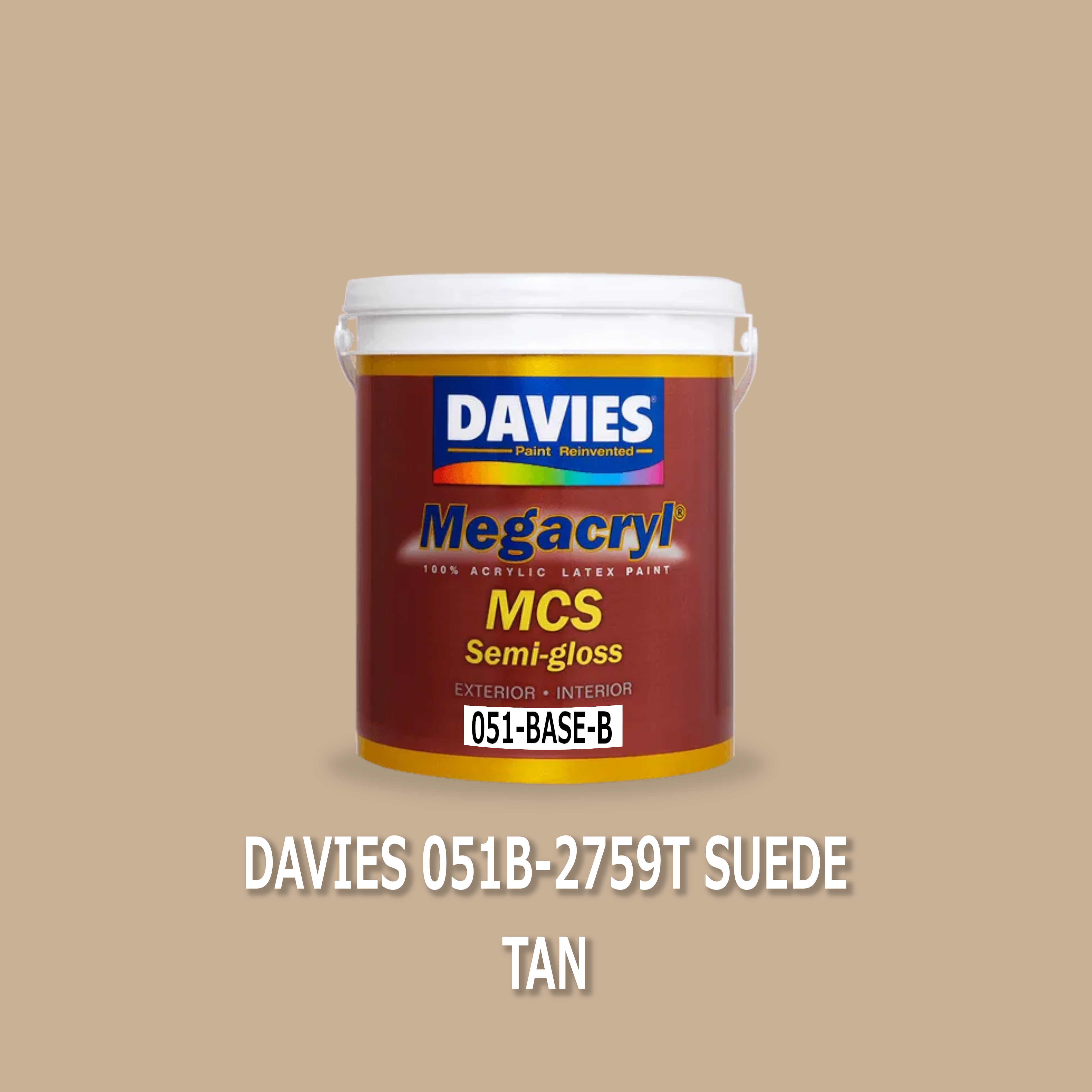 DAVIES 051B-2759T SUEDE TAN