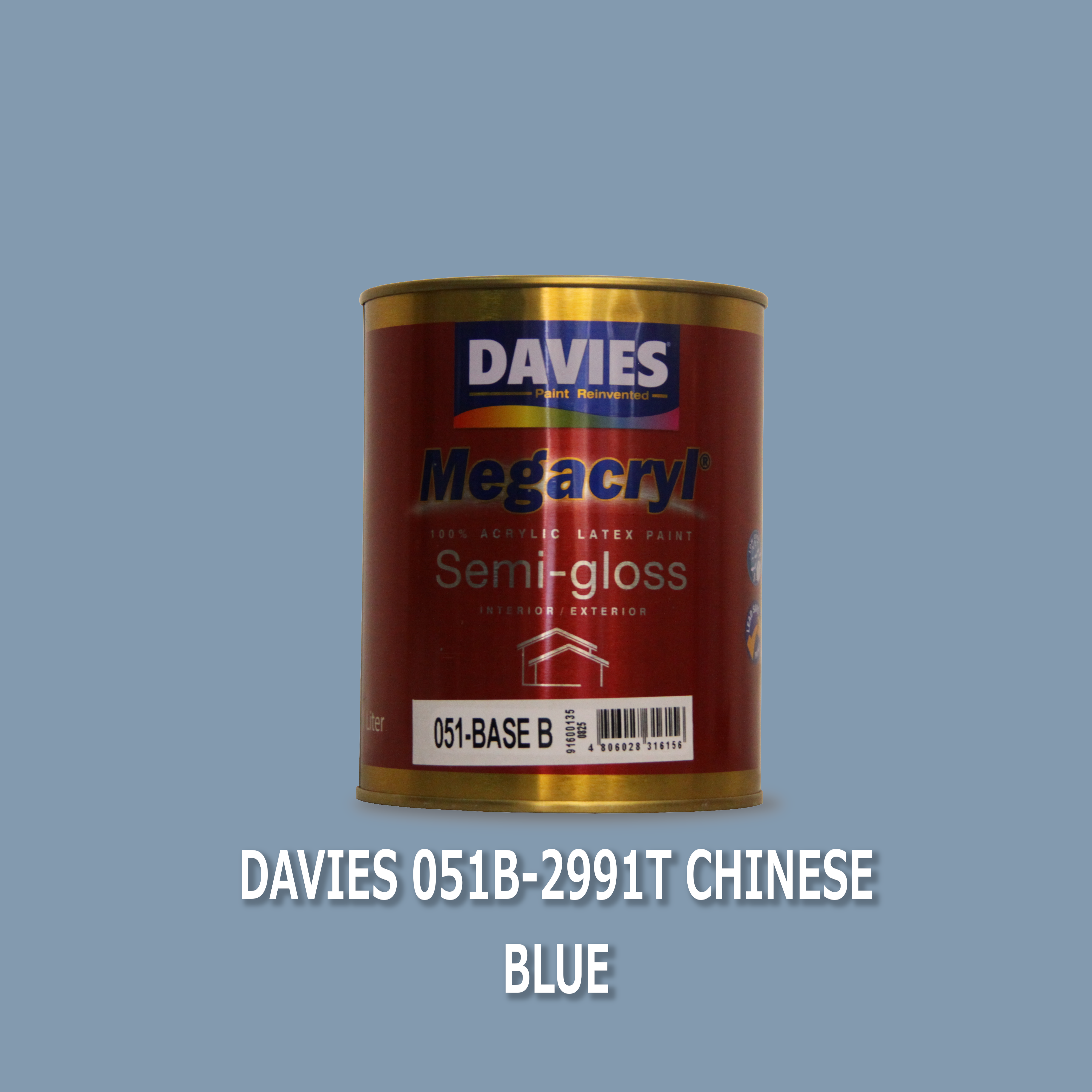 DAVIES 051B-2991T CHINESE BLUE