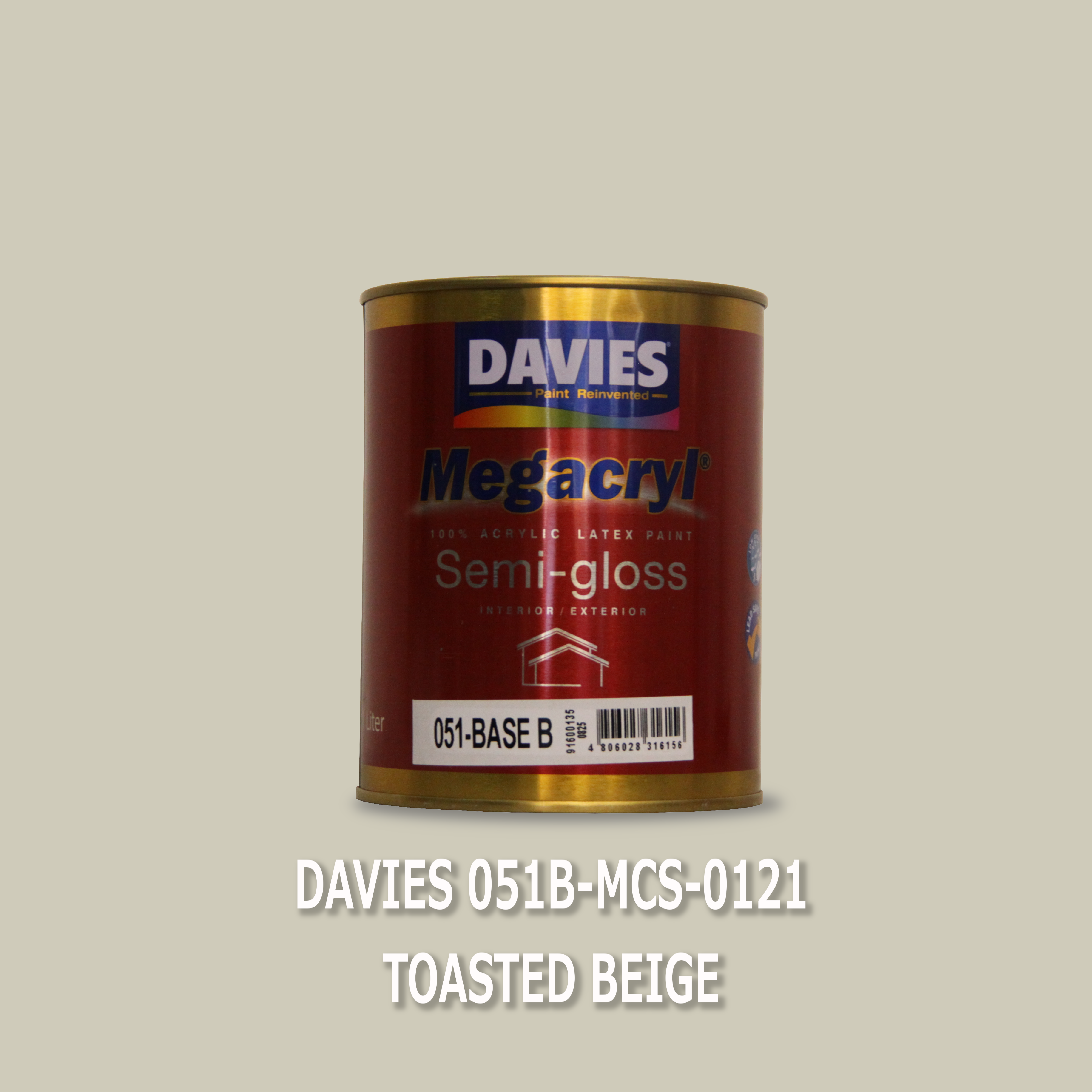 DAVIES 051B-MCS-0121 TOASTED BEIGE