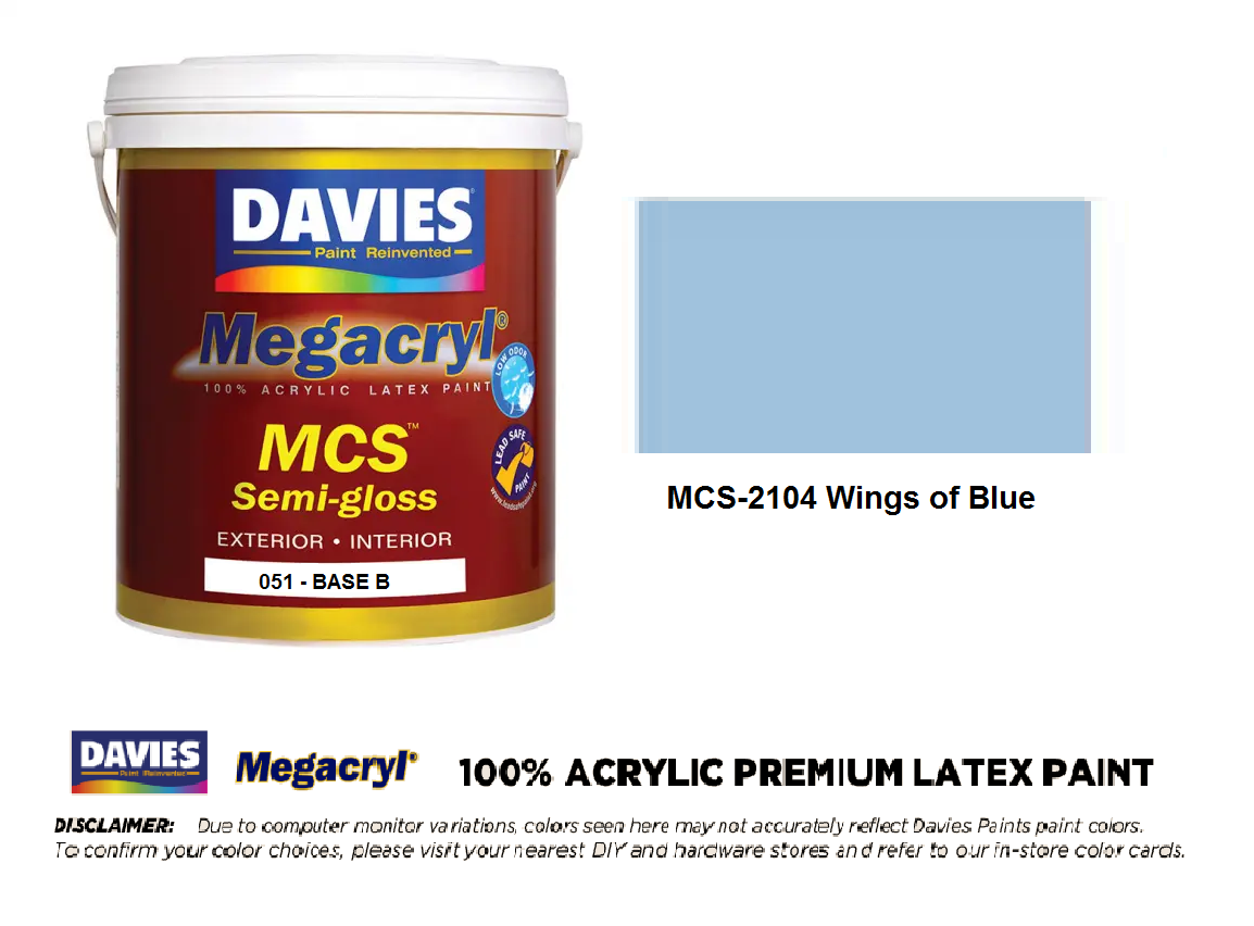 DAVIES 051B-MCS-2104 WINGS OF BLUE