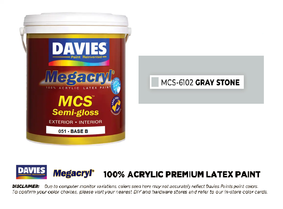 DAVIES 051B-MCS-6102 GRAY STONE