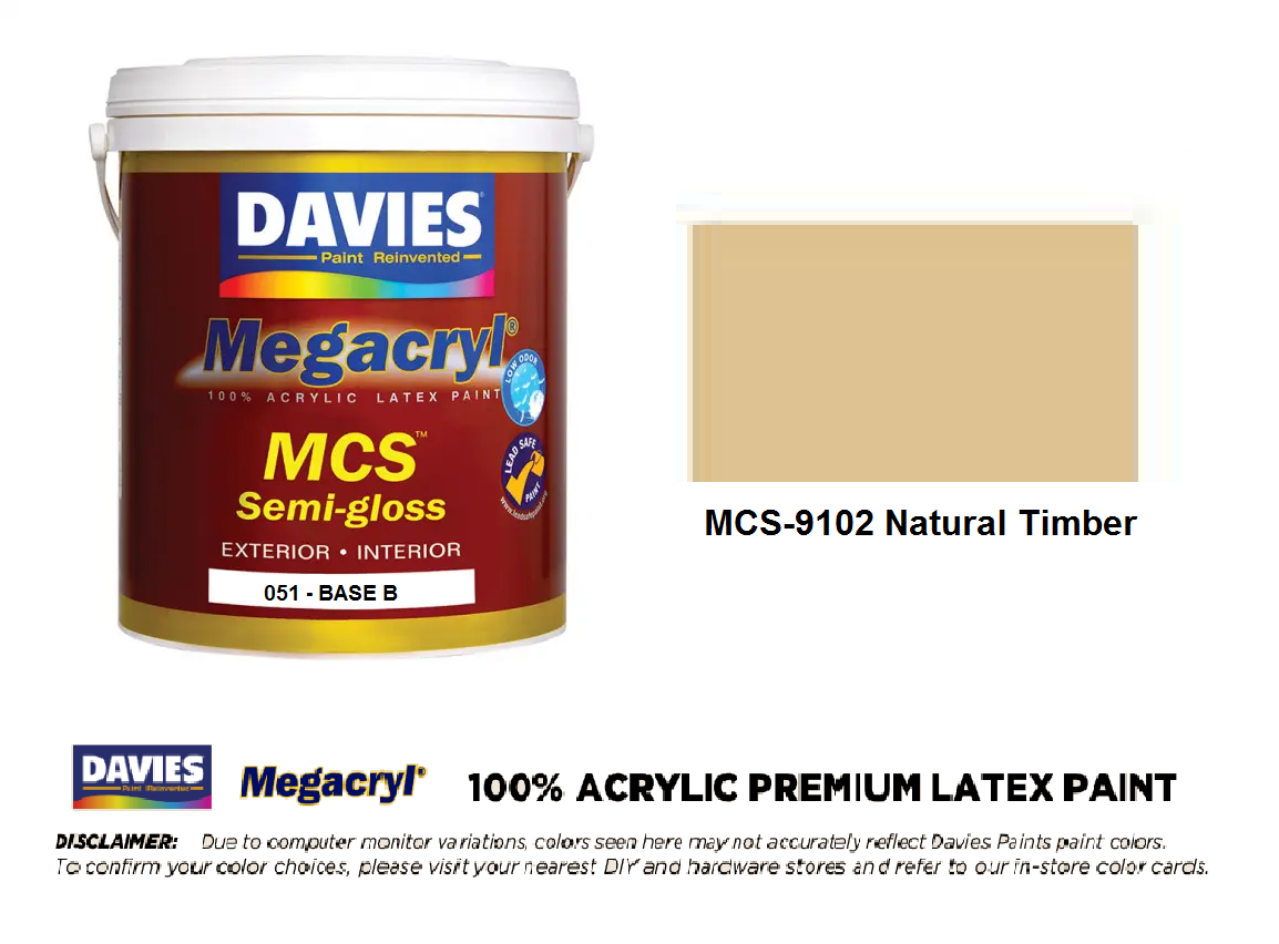 DAVIES 051B-MCS-9102 NATURAL TIMBER