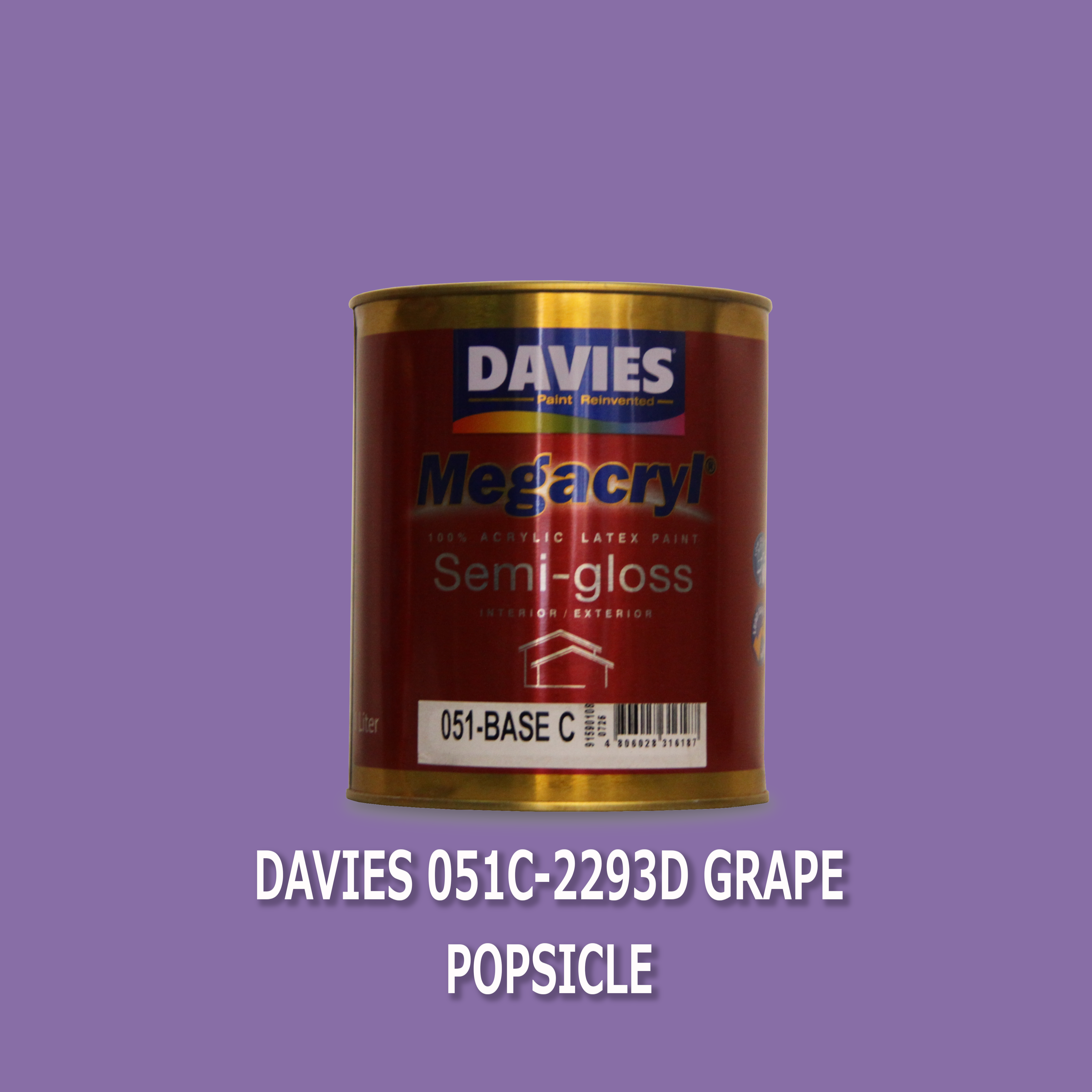 DAVIES 051C-2293D GRAPE POPSICLE