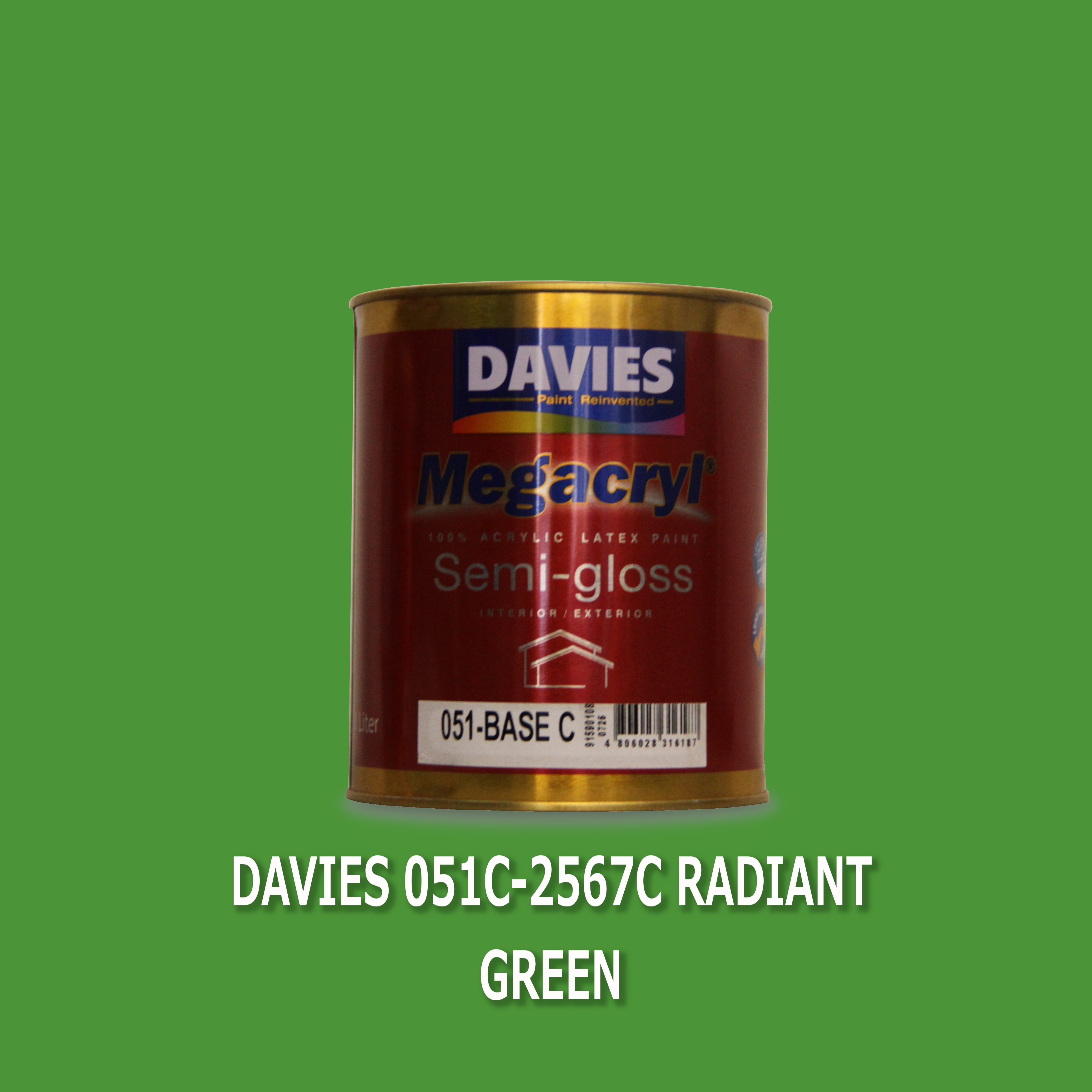 DAVIES 051C-2567C RADIANT GREEN