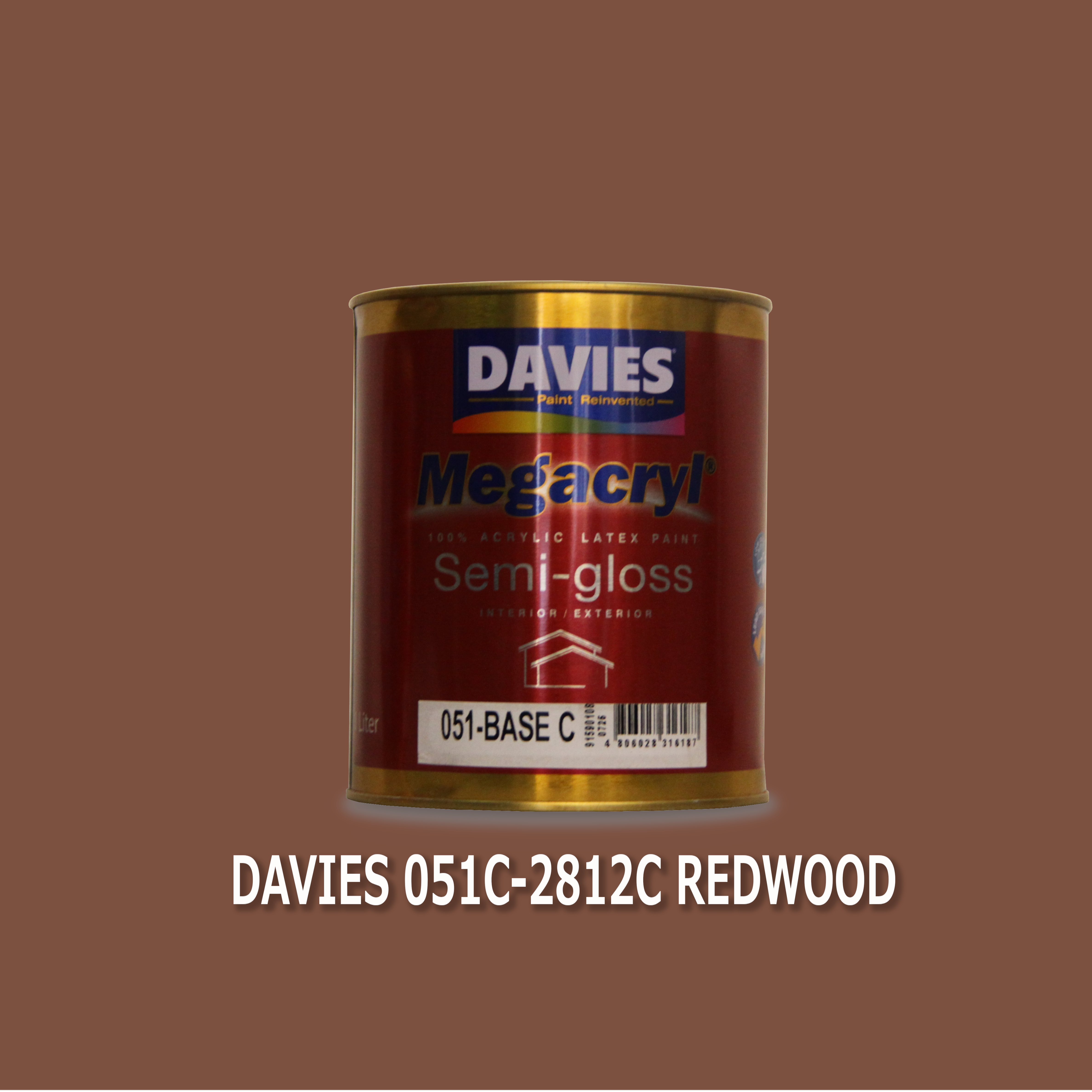 DAVIES 051C-2812C REDWOOD