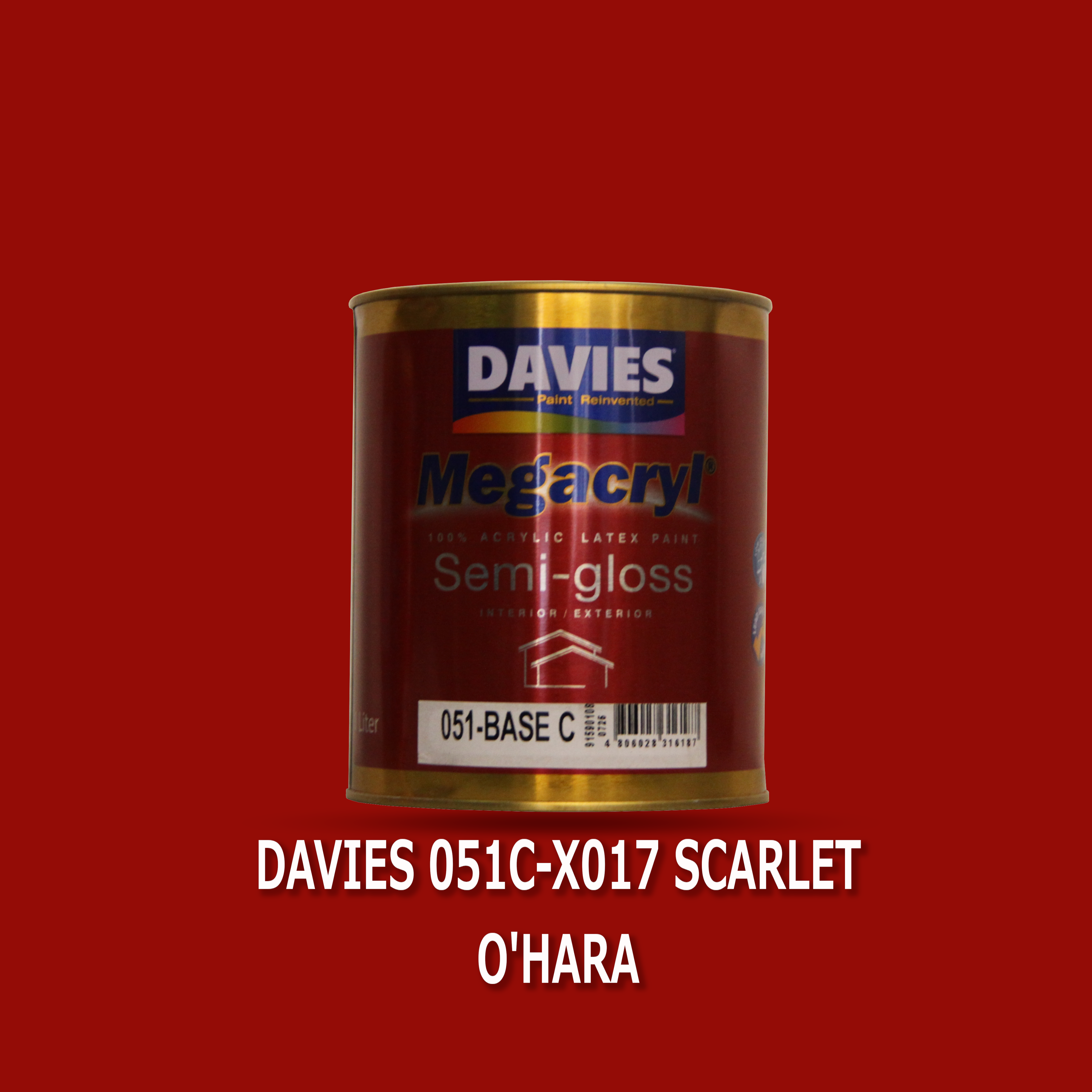 DAVIES 051C-X017 SCARLET O'HARA