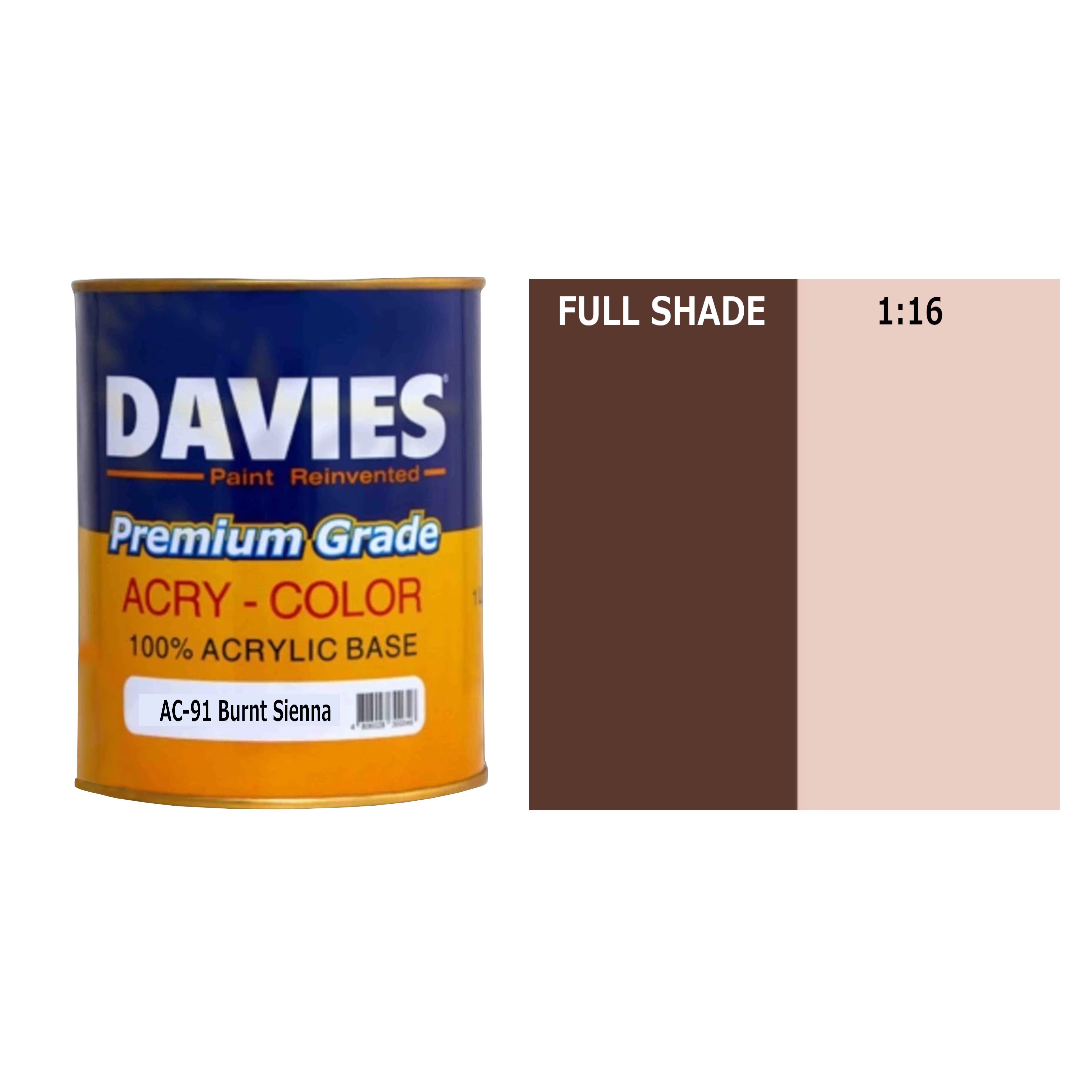 Davies AC-91 Burnt Sienna