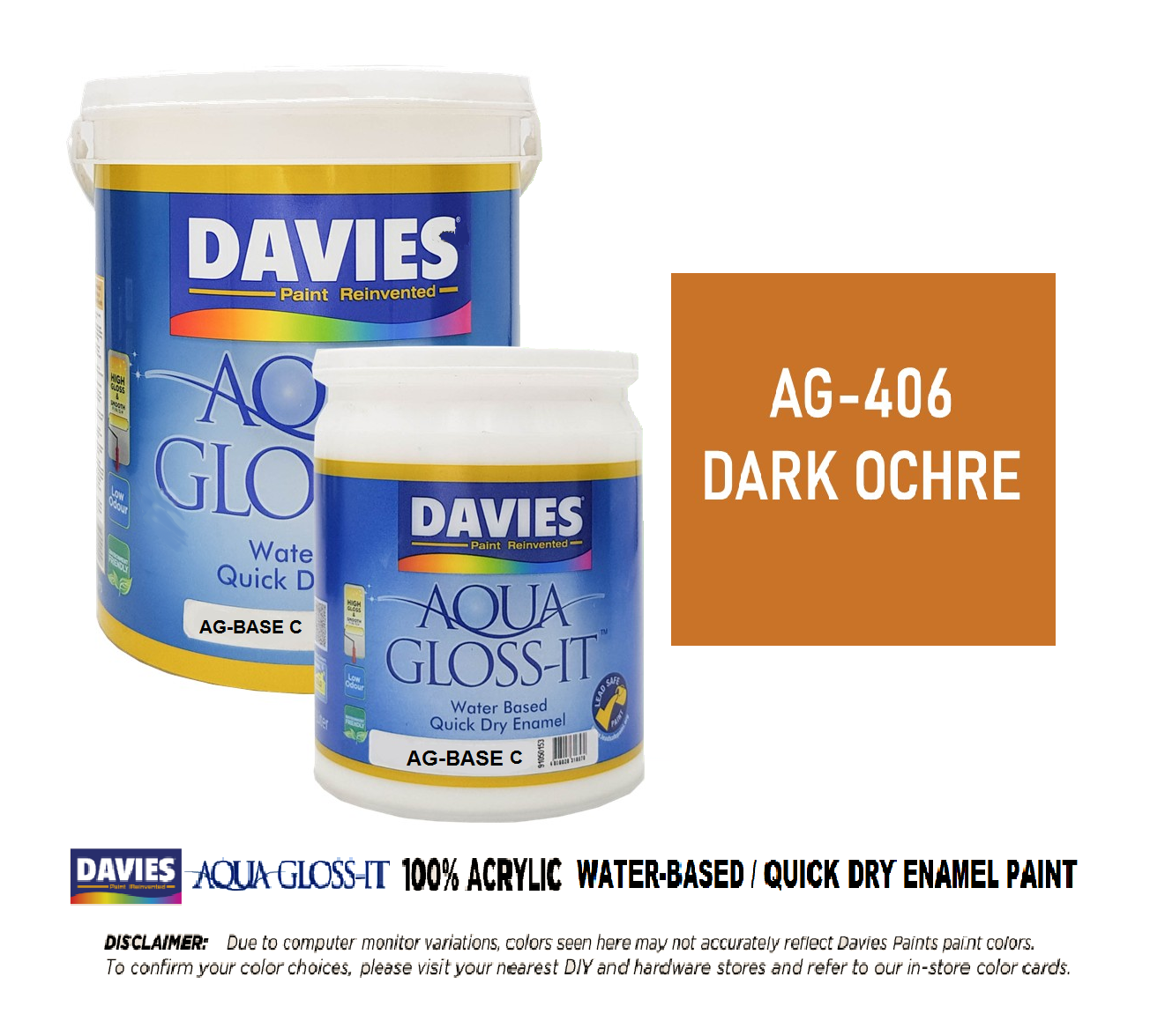 DAVIES AGC-406 DARK OCHRE
