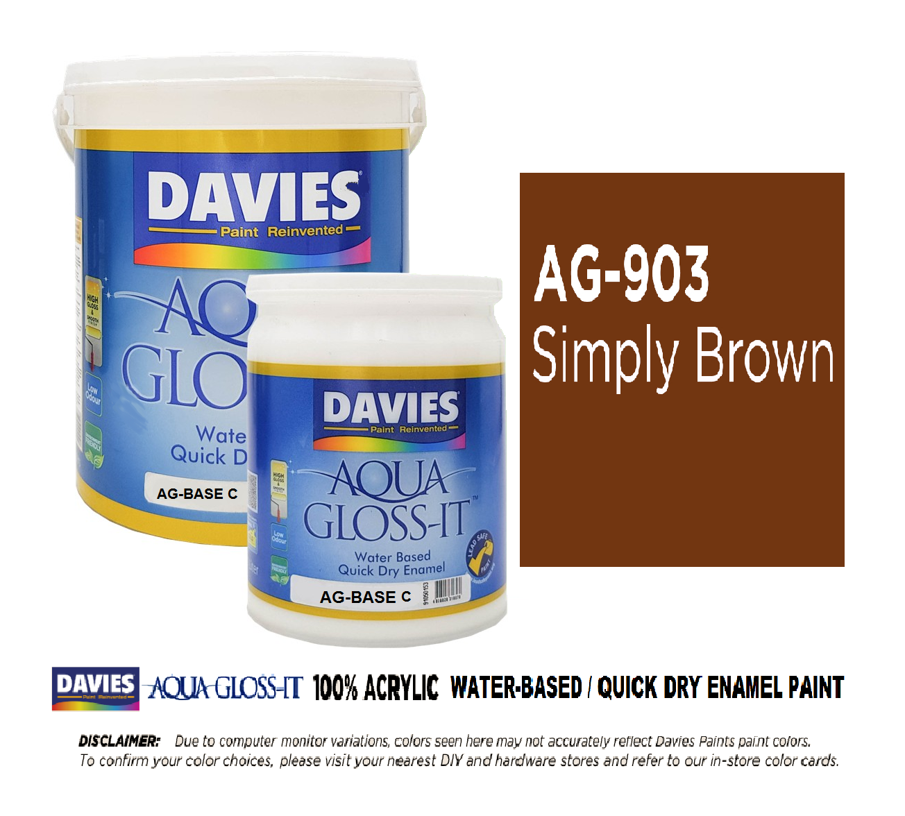 DAVIES AGC-903 SIMPLY BROWN