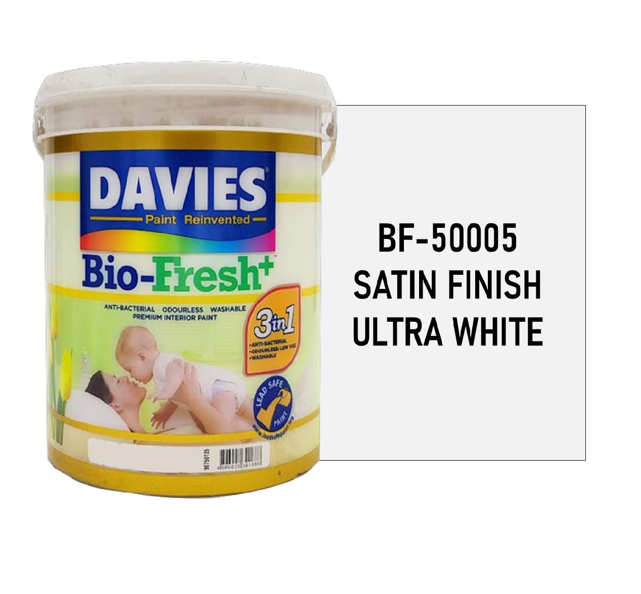 Davies BF-50005 Mid sheen Ultra White SF
