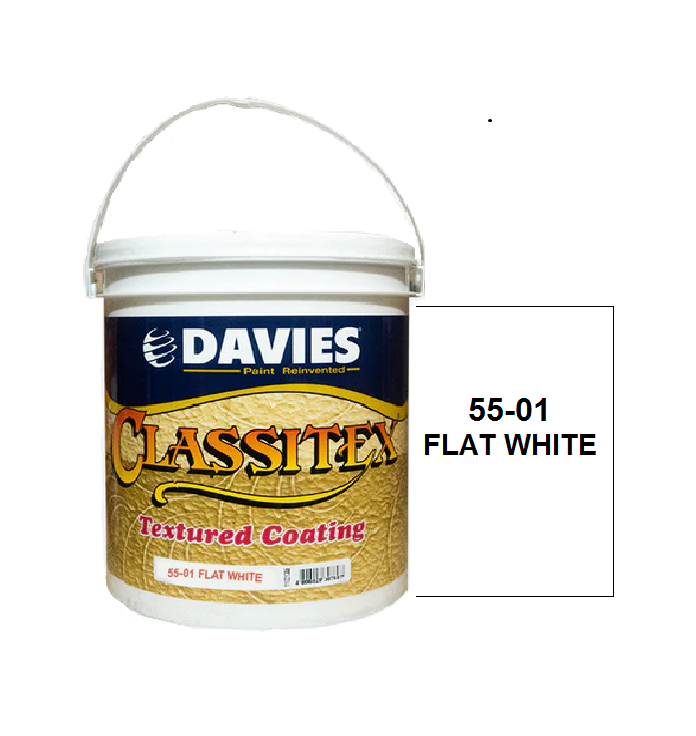 Davies Classitex Flat White (55-01)