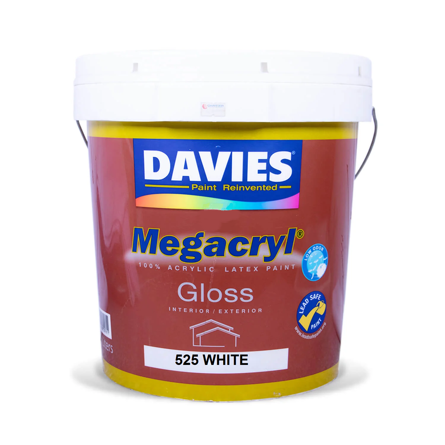 Davies Meg Gloss Latex Wht (525-1L)