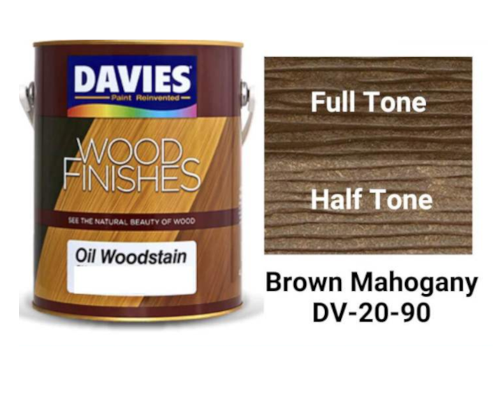 Davies Oil WS Brown Mahogany (20-90-1L)