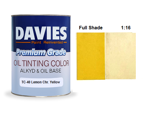 Davies OTC Lemon Chrome Yellow