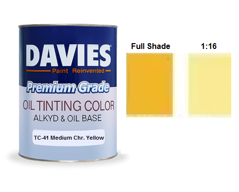 Davies OTC-41 Medium Chrrone Yellow