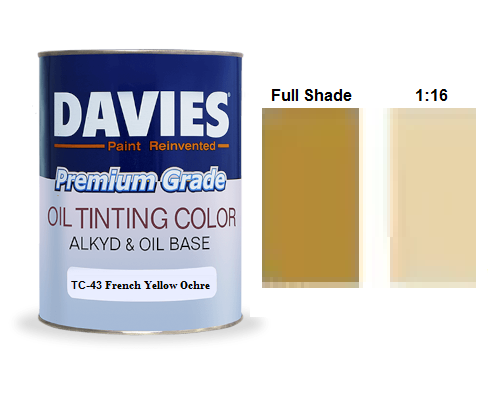 Davies OTC-43 French Yellow Ochre