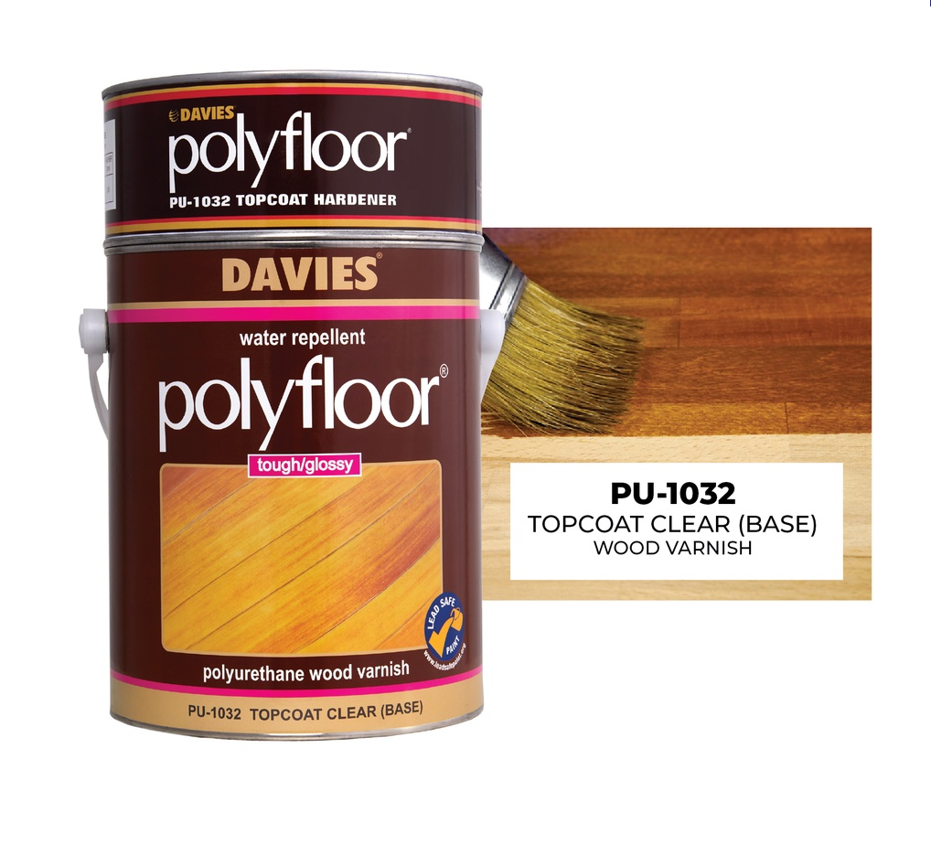 Davies Poly Topcoat Gloss Clear (1032-1L)
