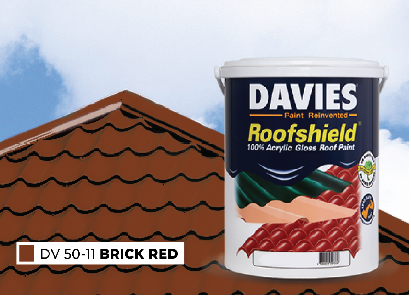 Davies RS Brick Red (50-11-4L)