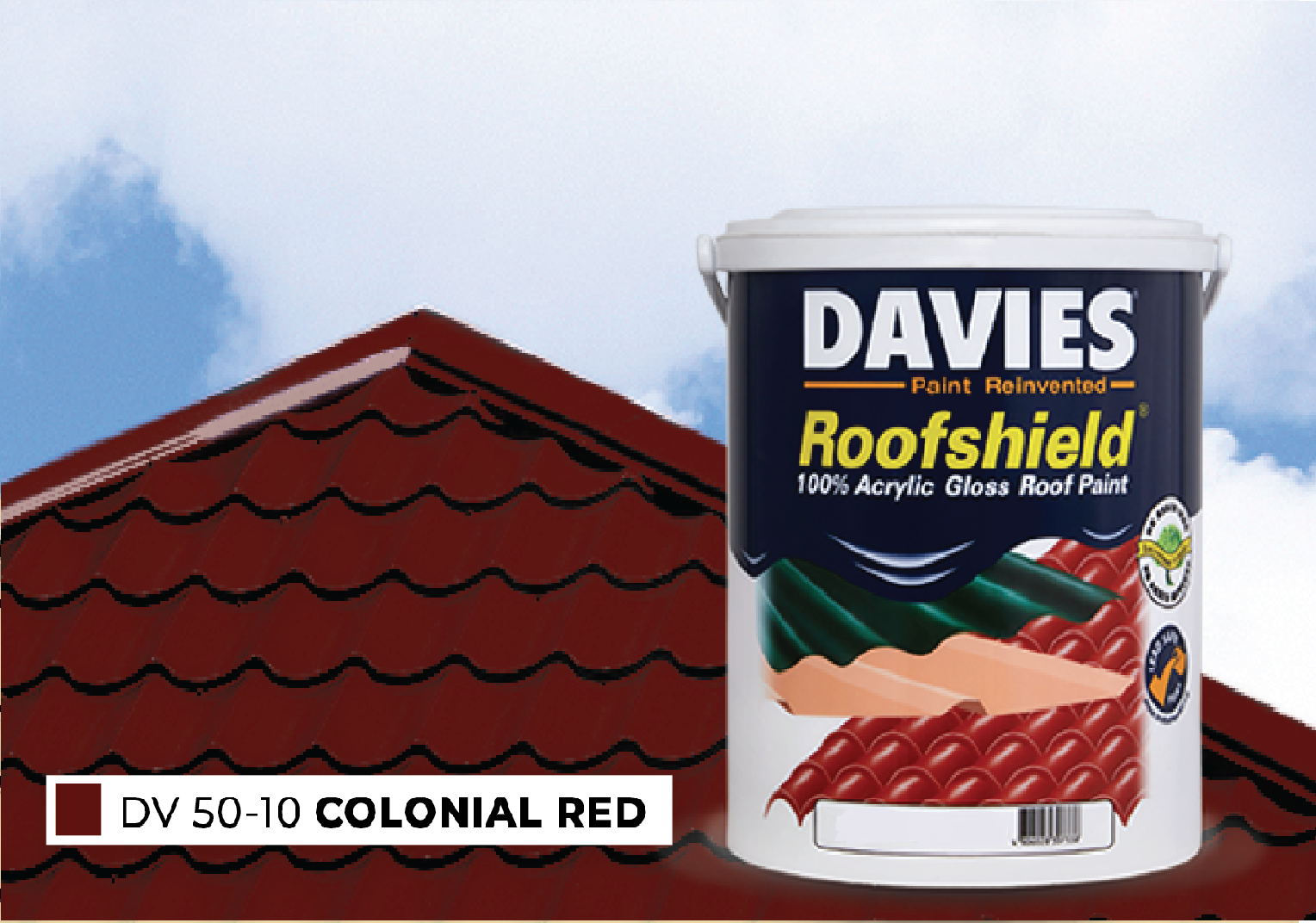 Davies RS Colonial Red (50-10-4L)