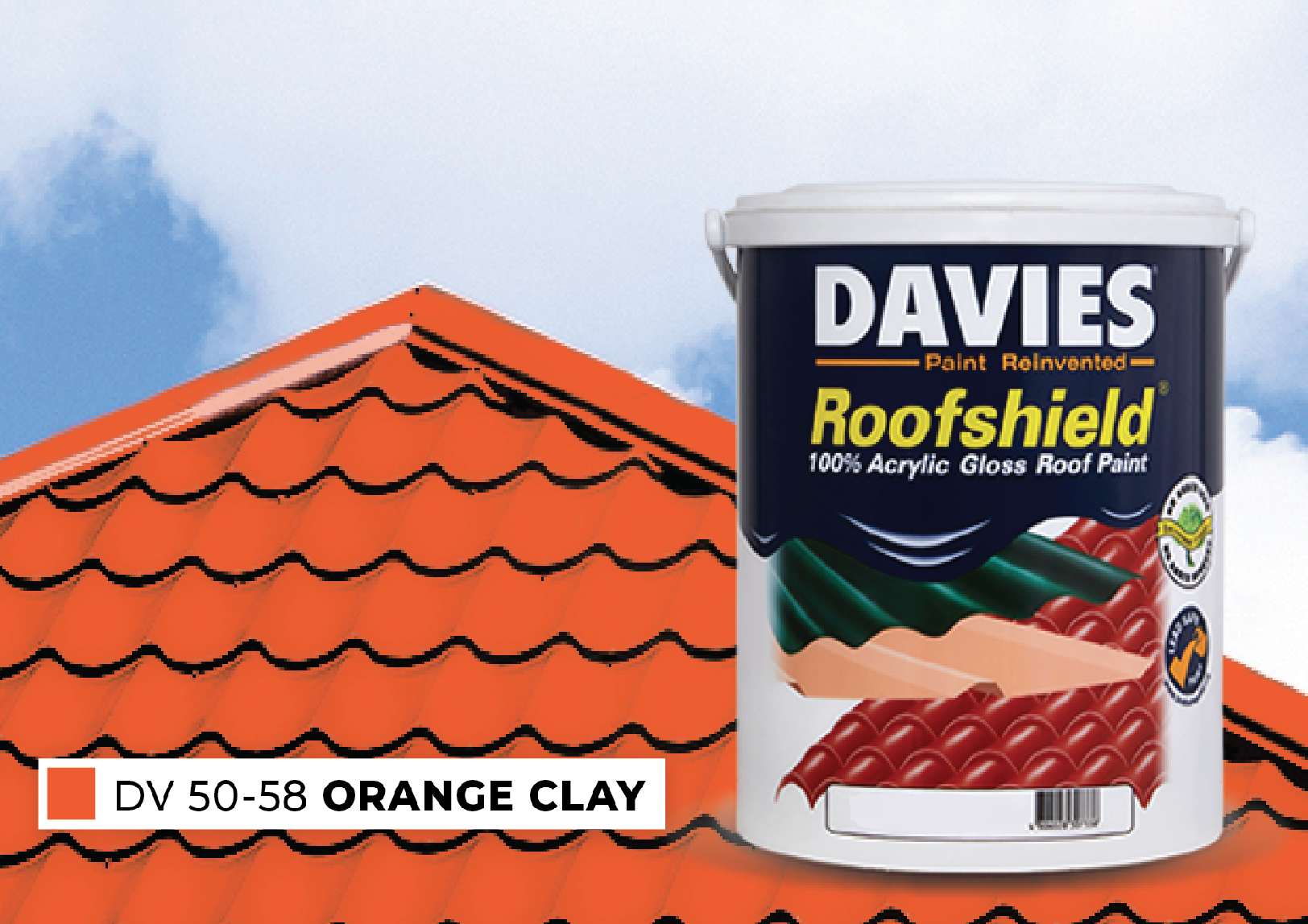 Davies RS Orange Clay (50-58-4L)