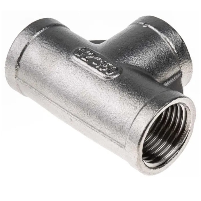 Stainless Tee 1/4