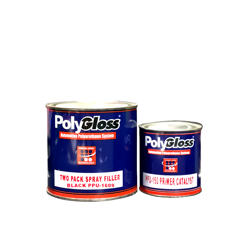 Polygloss PPU-1609 2-Pack S-Filler Black Qrt