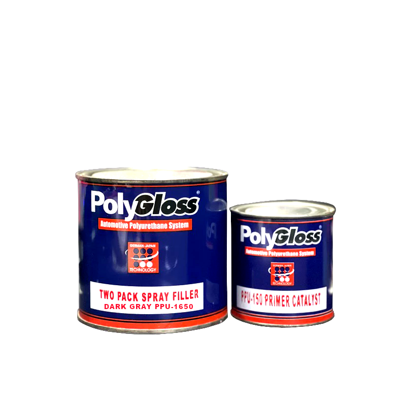 Polygloss PPU-1650 2-Pack S-Filler Dark Gray Qrt