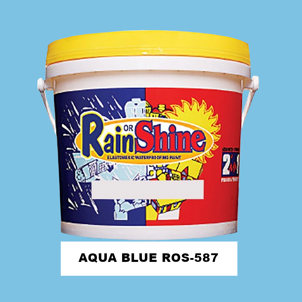 Rain Or Shine Aqua Blue